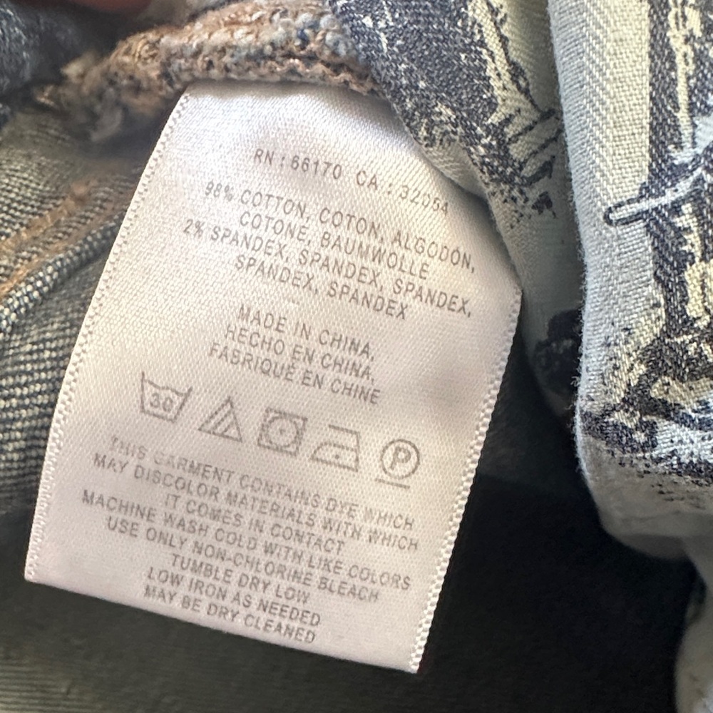 Pilcro and the Letterpress Women's Em Jeans in Blue Denim 28 - Picture 4 of 8